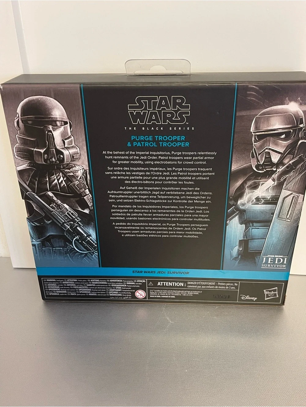 Star Wars Black Series Two-Figure Set Gaming Greats Purge/Patrol Troopers